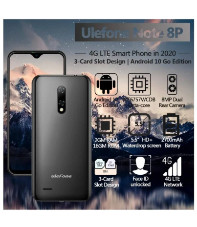 Ulefone Note 8P Android 10