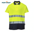 Portwest S174 - Zweifarbiges Baumwoll- Komfort Poloshir