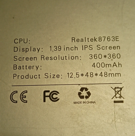 Sport smart watch