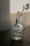 Der Weg nach oben Recyclingglas-Vase Valentina 20cm klar 30cm hoch