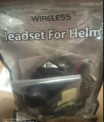 BLD motorradhelm dualObjektiv mit wirelessheadset for Helmet.