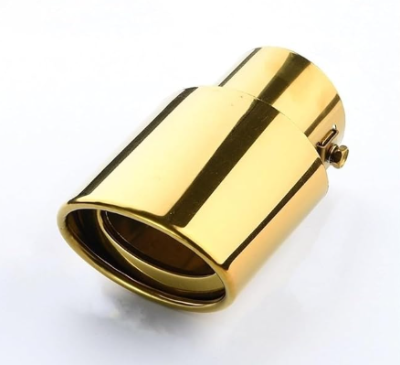Auspuffrohren Gold