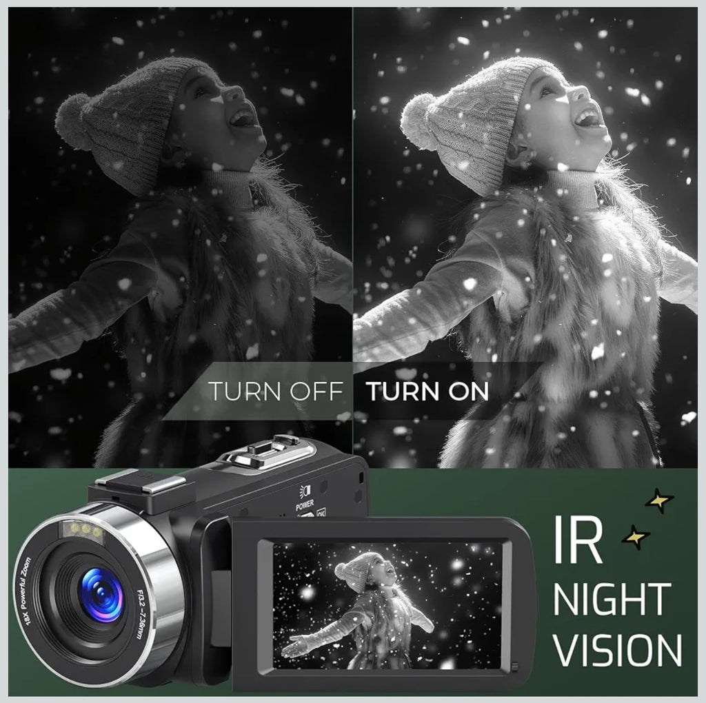 80 MP 4K-Camcorder Ultra-HD