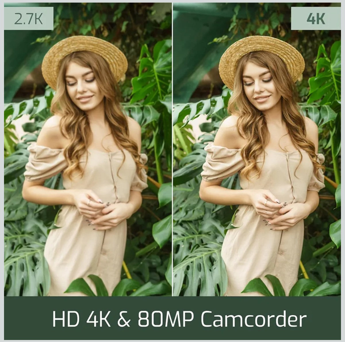 80 MP 4K-Camcorder Ultra-HD